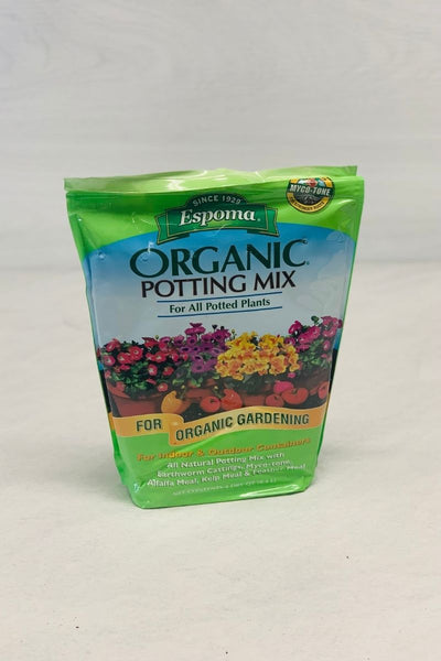 espoma ap8 8-quart organic potting mix Espoma Organic Potting Mix 4 qt – Chalet