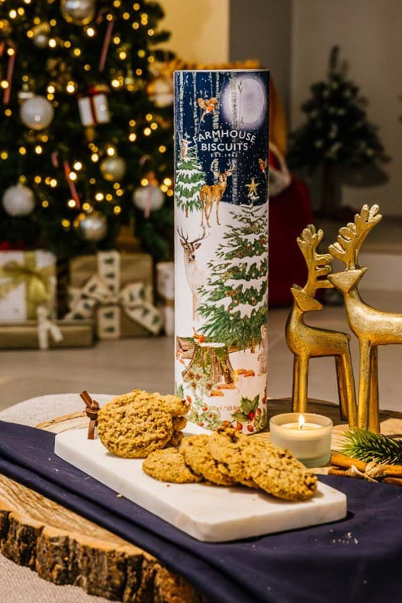 Farmhouse Biscuits Woodland Animals Giant Tube