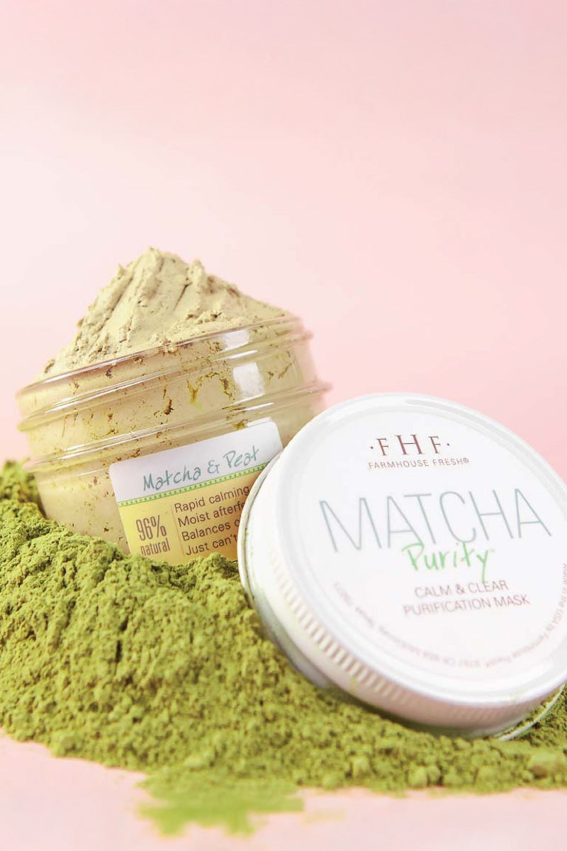 Farmhouse Fresh Matcha Purity Calm & Clear Purification Face Mask 4 oz