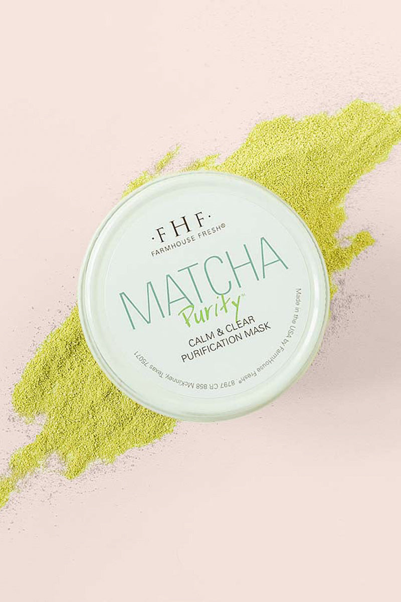 Farmhouse Fresh Matcha Purity Calm & Clear Purification Face Mask 4 oz