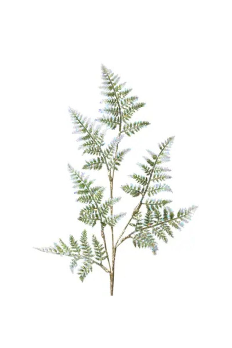 Faux Fern Stem 27" Green
