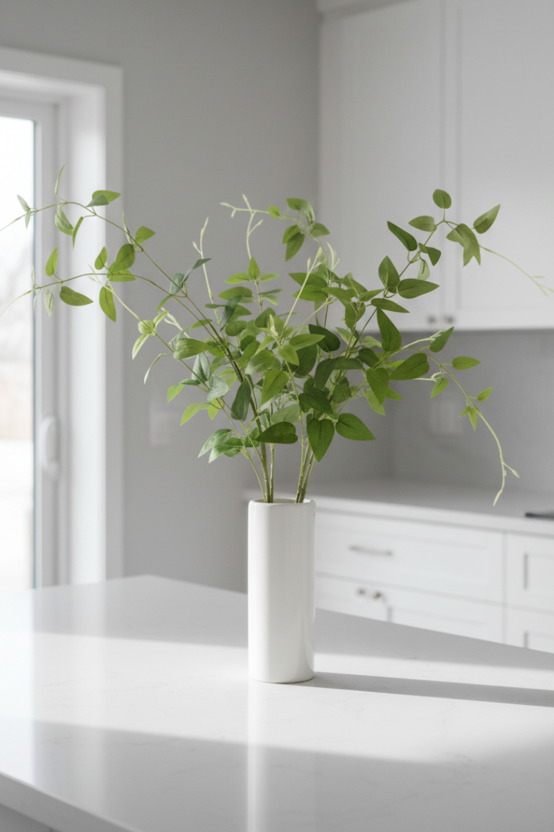 Faux Jasmine Vine Spray 18.5" Green