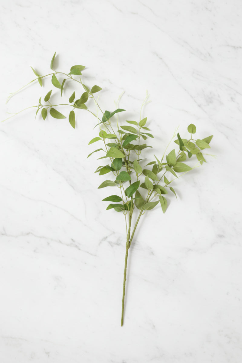 Faux Jasmine Vine Spray 18.5" Green