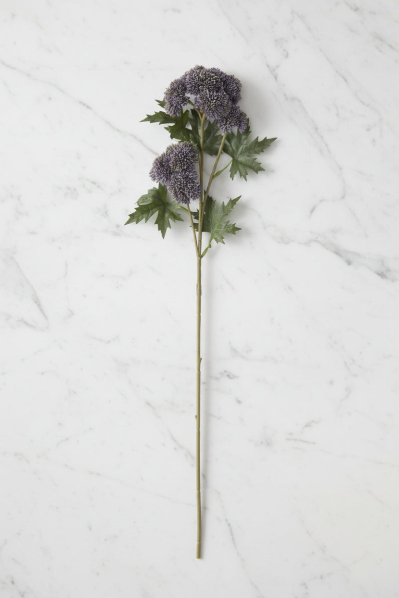 Faux Sedum Stem 28" Purple