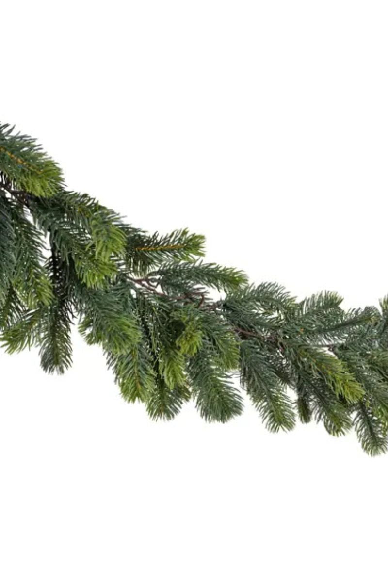 Faux Winnipeg Garland Outdoor 5' 10" Green