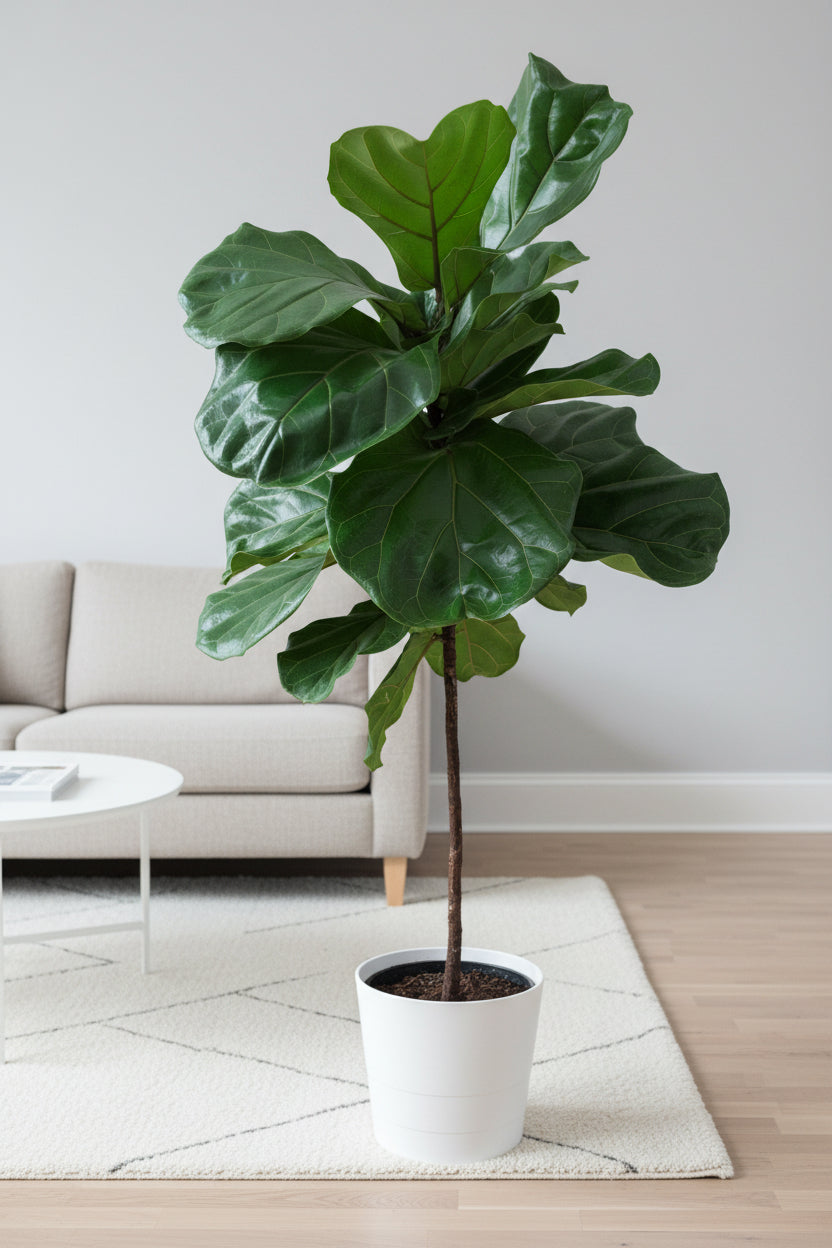 Ficus, (Lyrata) Fiddle Leaf Fig 10" Standard