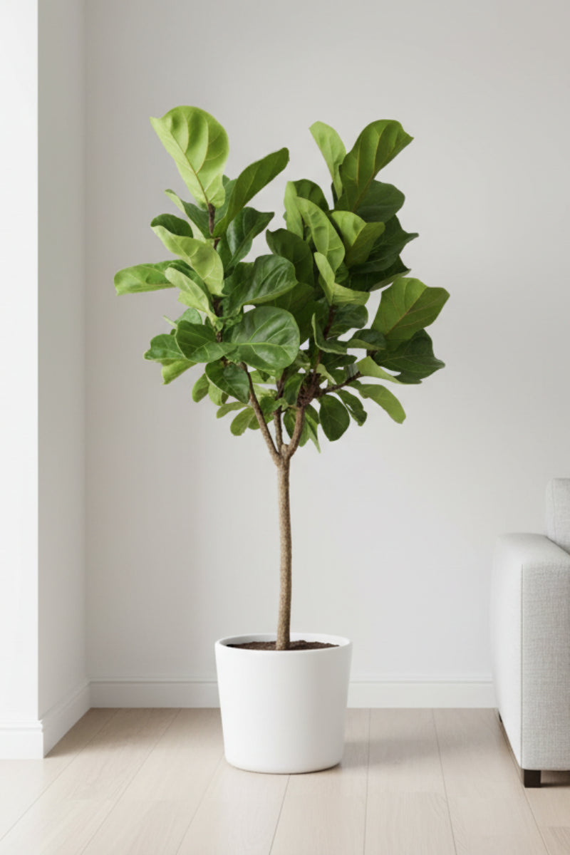 Ficus, (Lyrata) Fiddle Leaf Fig 14" Standard