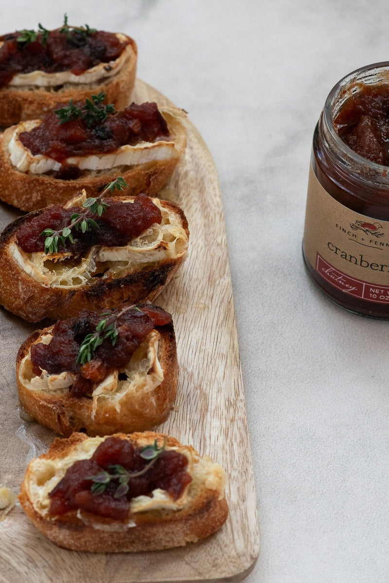 Finch + Fennel Cranberry Chutney