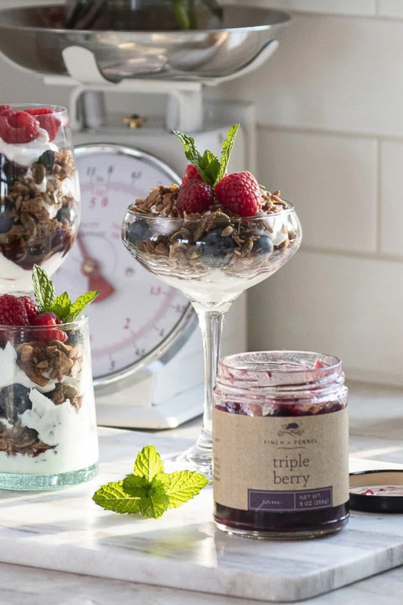 Finch + Fennel Triple Berry Jam