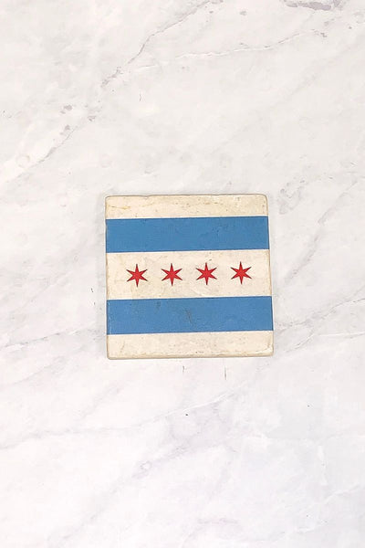 COASTER, CHICAGO CITY FLAG