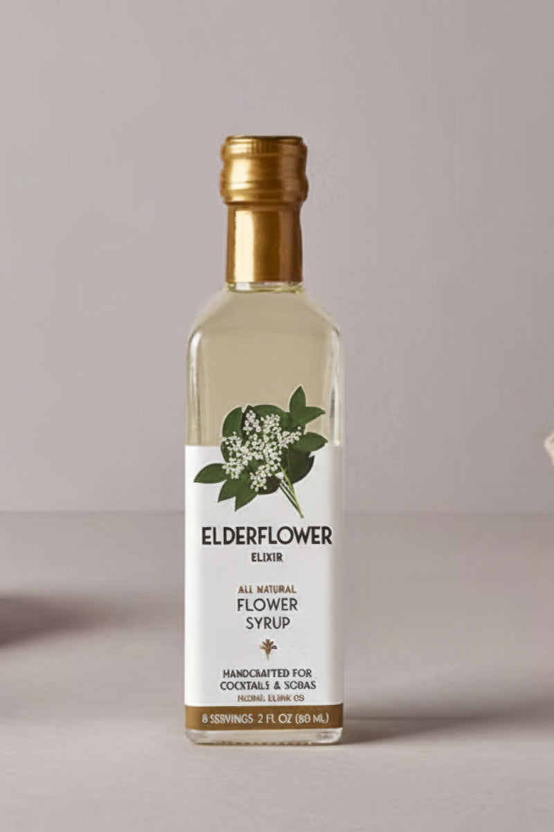 Floral Elixir Co. Elderflower Syrup Mini