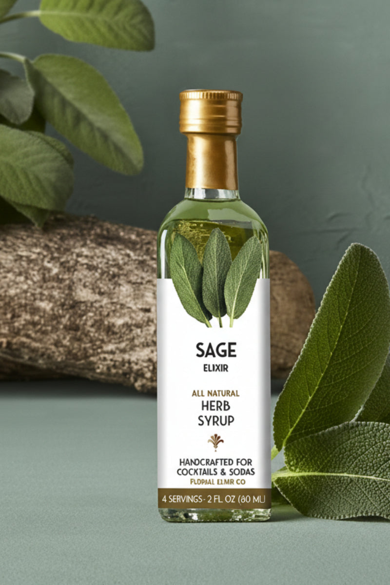 Floral Elixir Co. Sage Syrup Mini