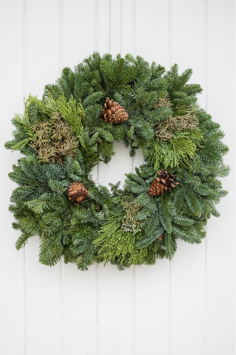 Wreath, Mixed Noble Fir 26"