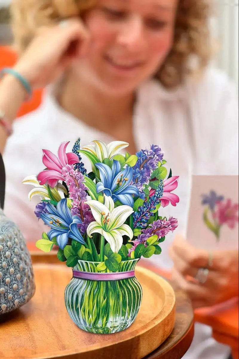 FreshCut Paper Mini Lilies & Lupines