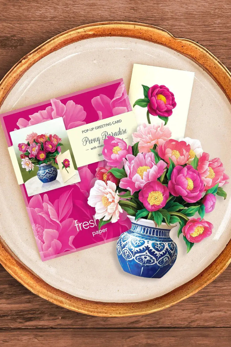 FreshCut Paper Mini Peony Paradise