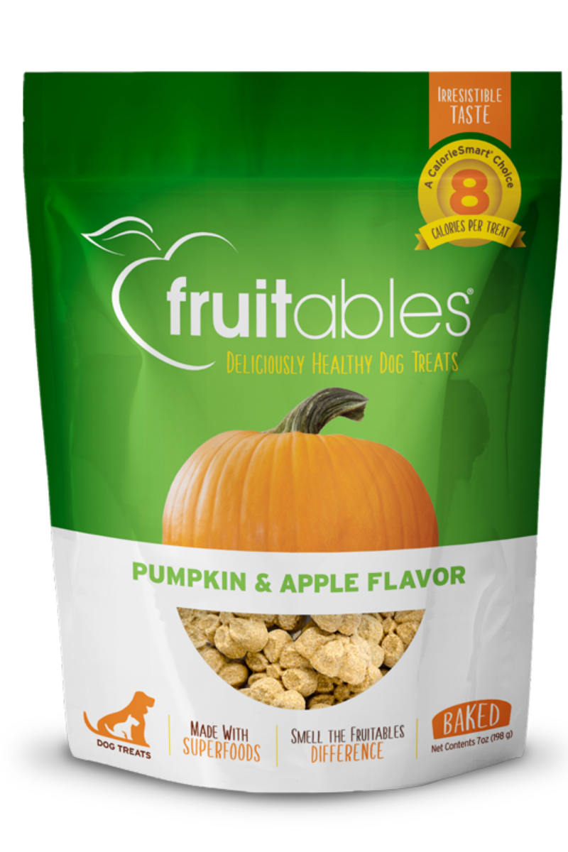 Fruitables Dog Treat Pumpkin & Apple 7 oz