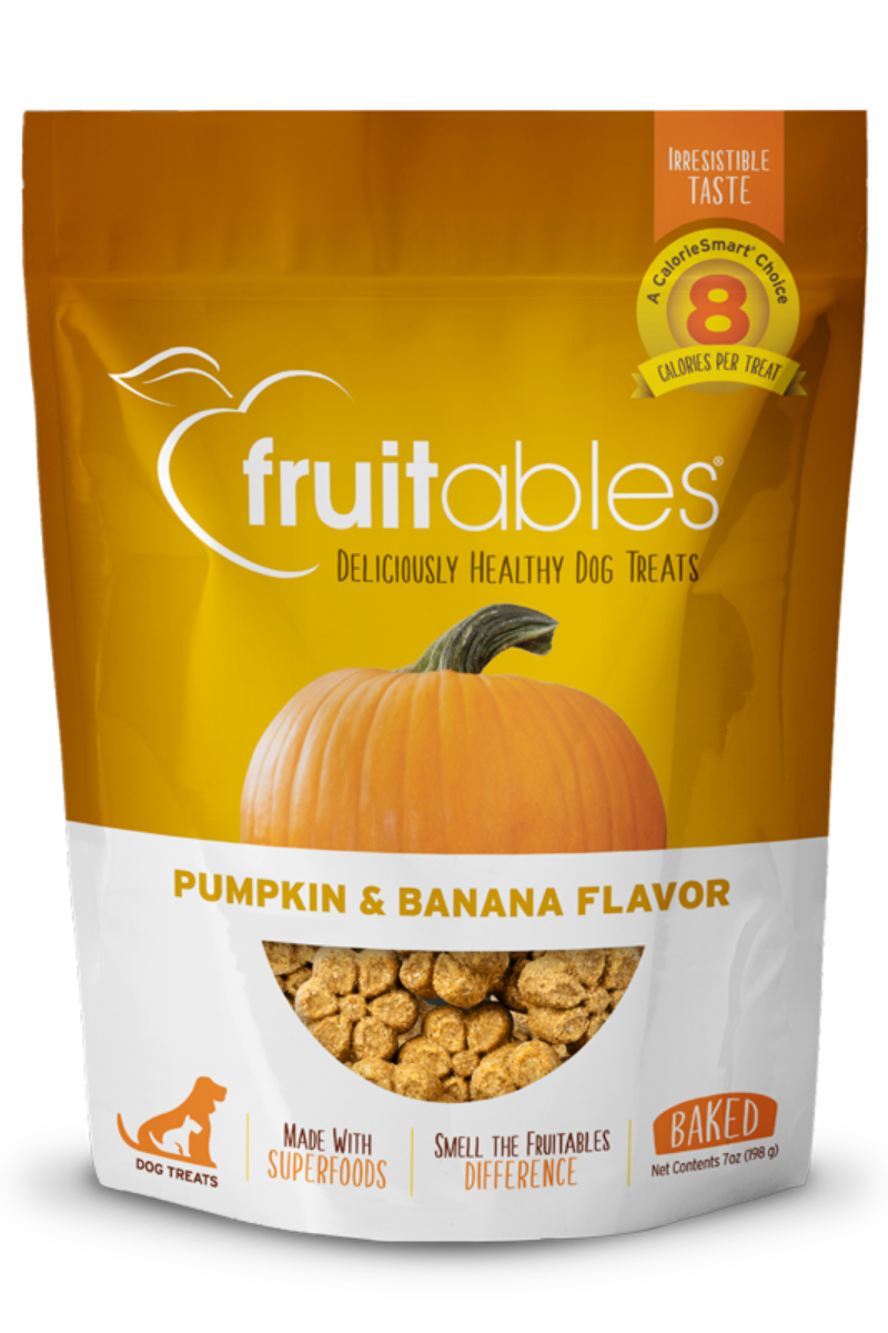 Fruitables Dog Treat Pumpkin & Banana 7 oz