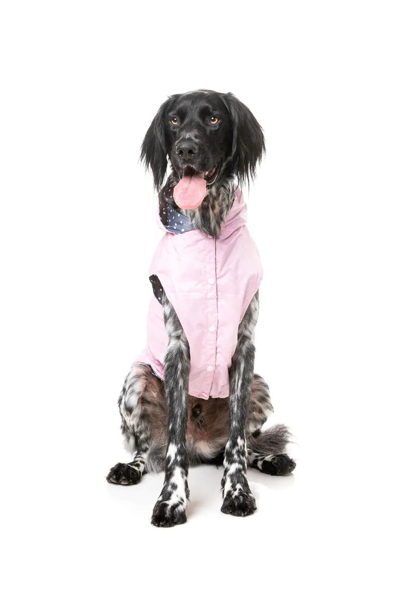 FuzzYard Life Raincoat Flipside Size 7 Pink