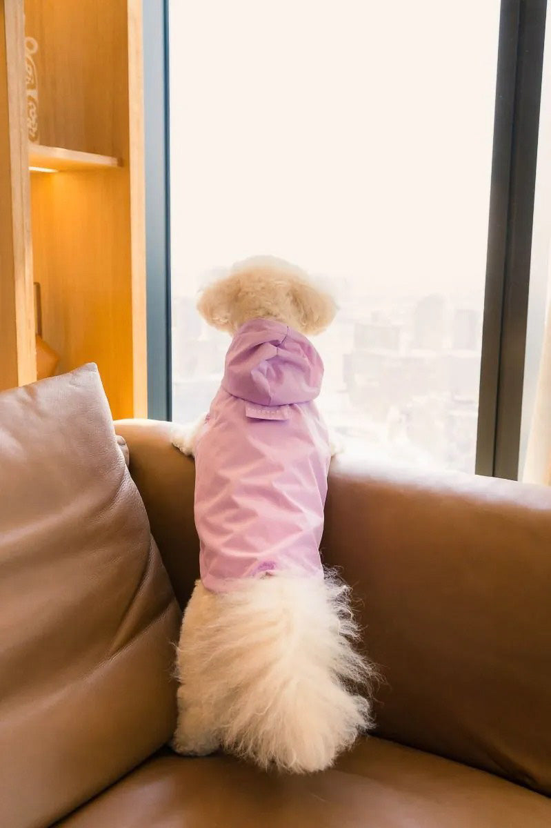 FuzzYard Life Raincoat Size 4 Lilac