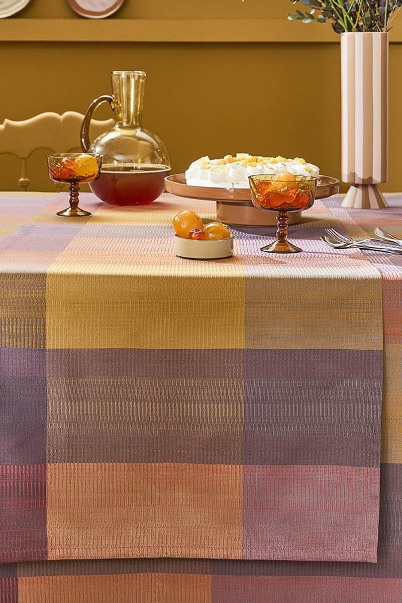 Garnier-Thiebaut Mille Ecossais Runner 19"x59" Velvet