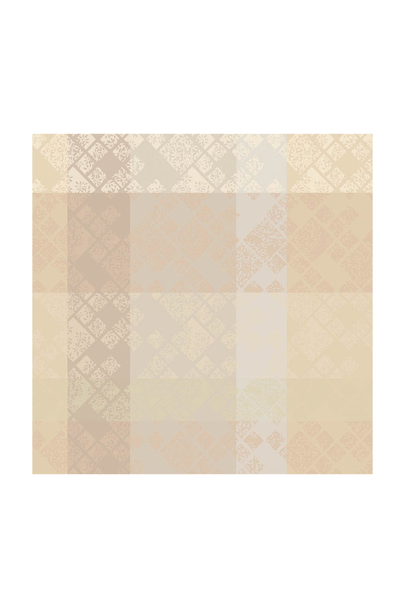 Garnier-Thiebaut Mille Pistils Tablecloth 61"x61" Naturel