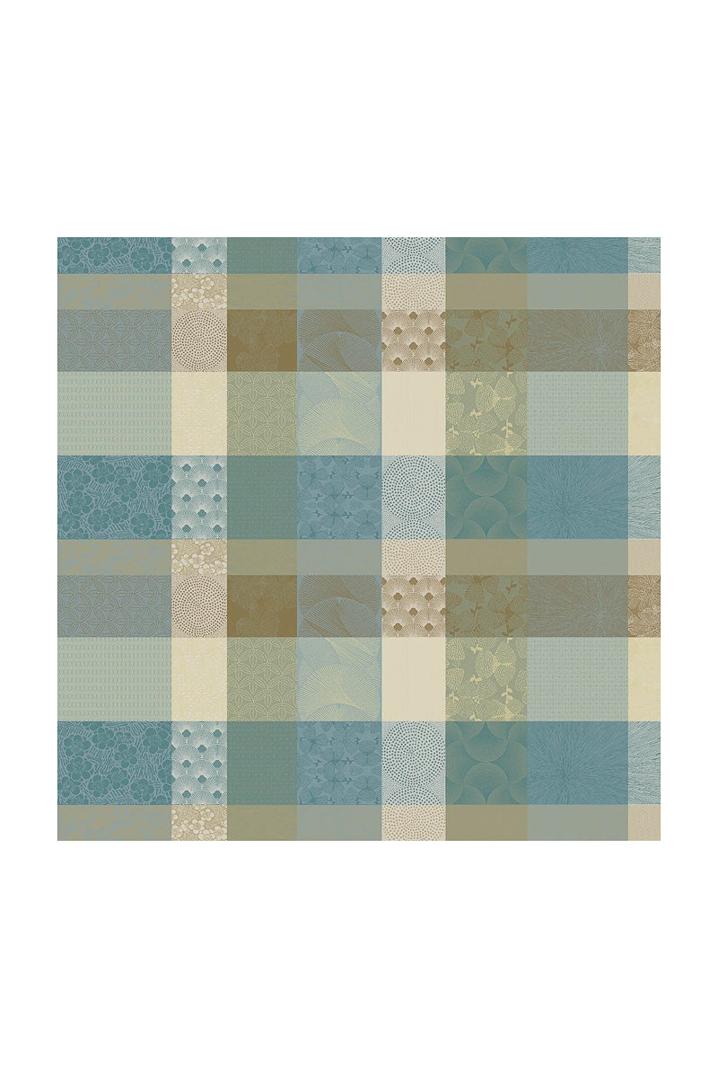 Garnier-Thiebaut Mille Zen Tablecloth 71"x71" Ecume