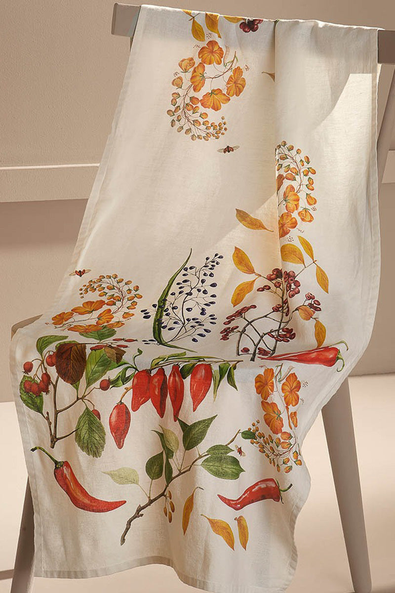 Garnier-Thiebaut Piments Doux Runner 20"x61" Caliente