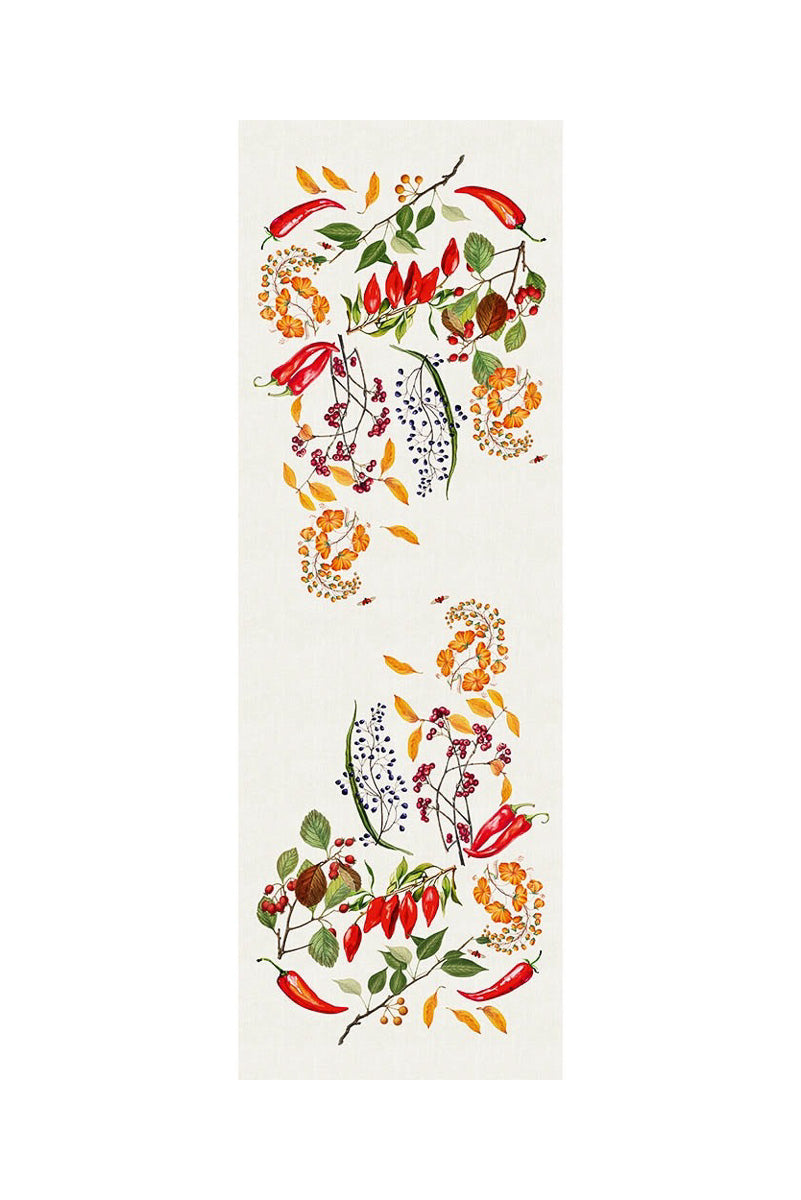 Garnier-Thiebaut Piments Doux Runner 20"x61" Caliente