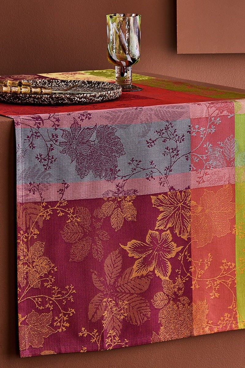 Garnier-Thiebaut Mille Sous Bois Runner 22"x71" Automne