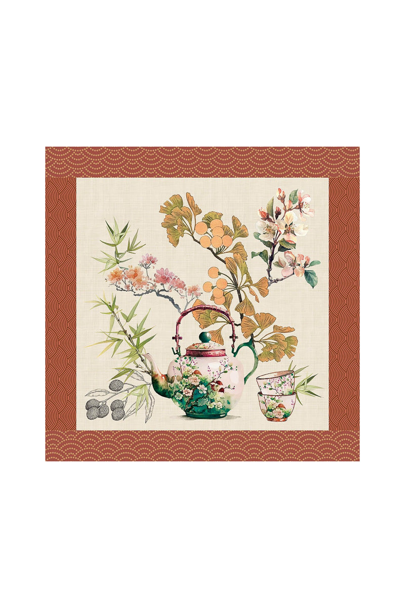 Garnier-Thiebaut Theieres Napkin 18" Rouillre