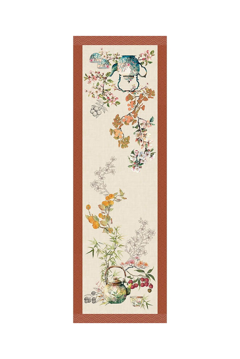 Garnier-Thiebaut Theieres Runner 20"x61" Rouillre