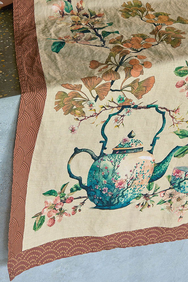 Garnier-Thiebaut Theieres Runner 20"x61" Rouillre