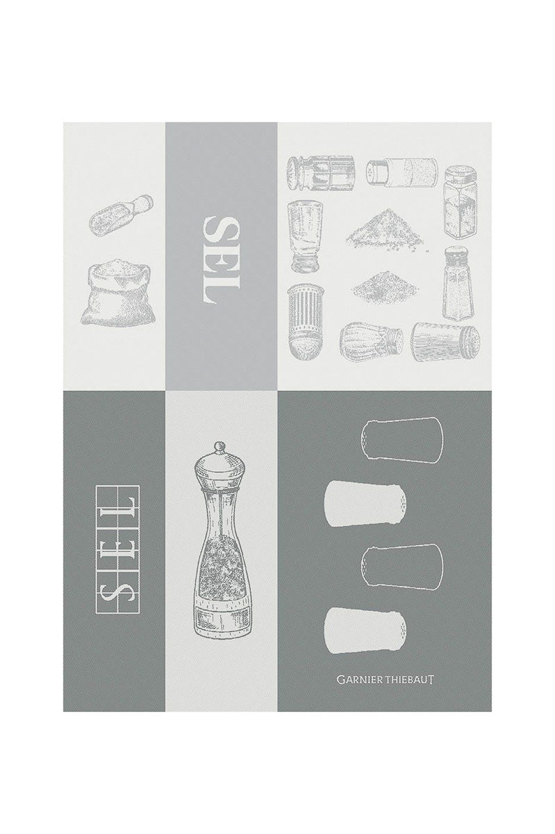 Garnier-Thiebaut Les Salieres Calcite Kitchen Towel