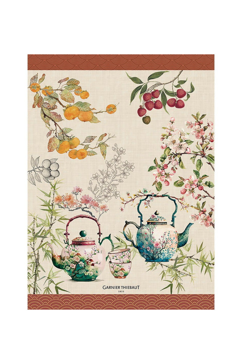 Garnier-Thiebaut Theieres Rouille Kitchen Towel