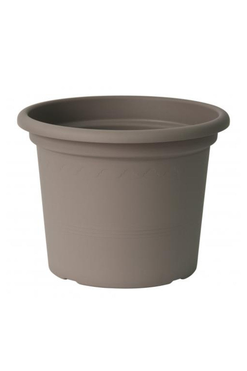 Geo Planter Taupe 11.75"