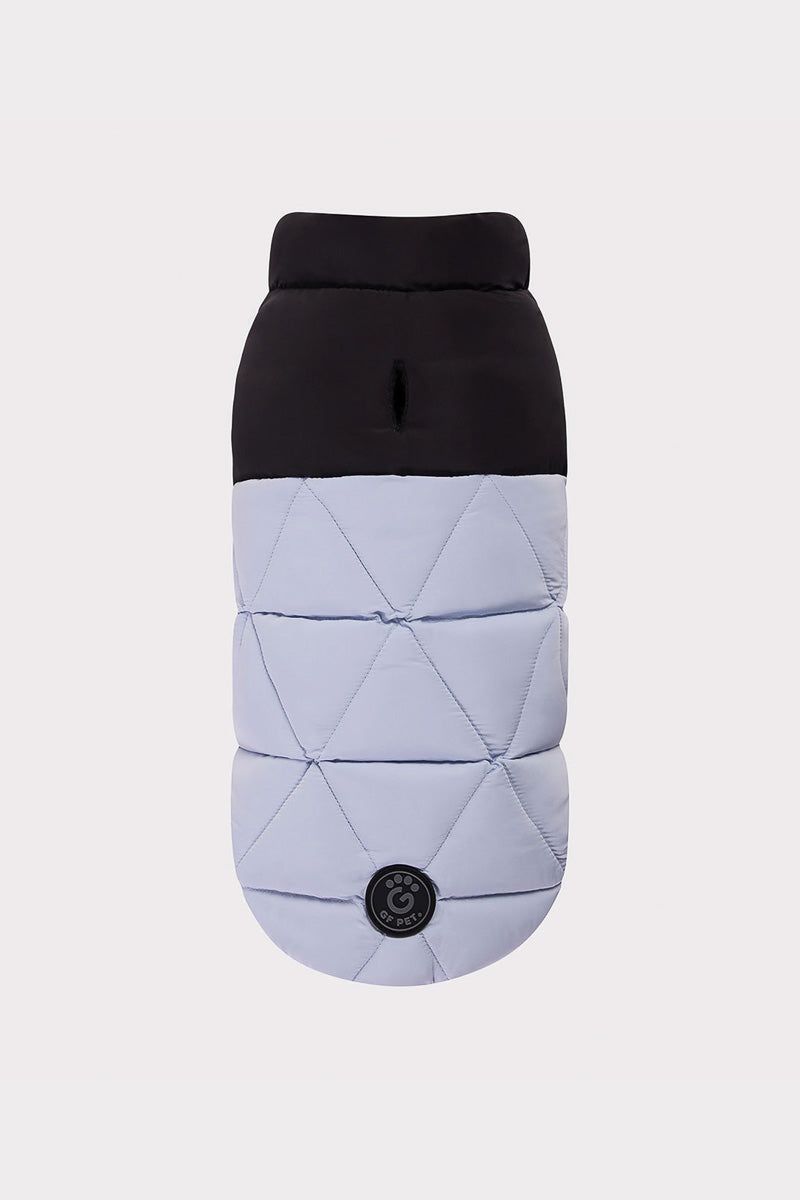 GF Pet Diamond Puffer Coat L Blue