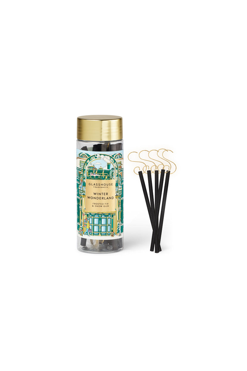 Glasshouse Fragrances Winter Wonderland 10 Tree Scent Stems