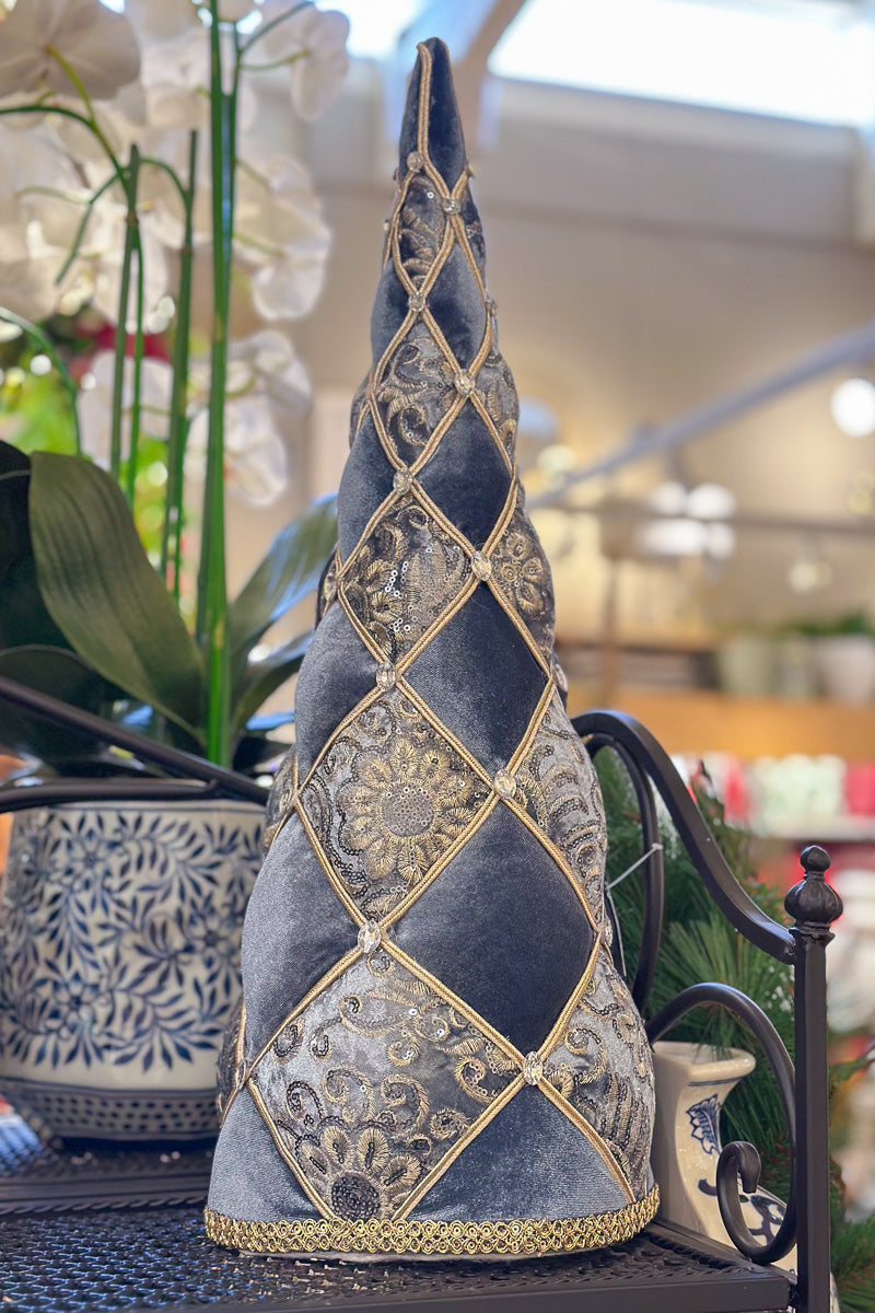 Cone Christmas Tree Blue