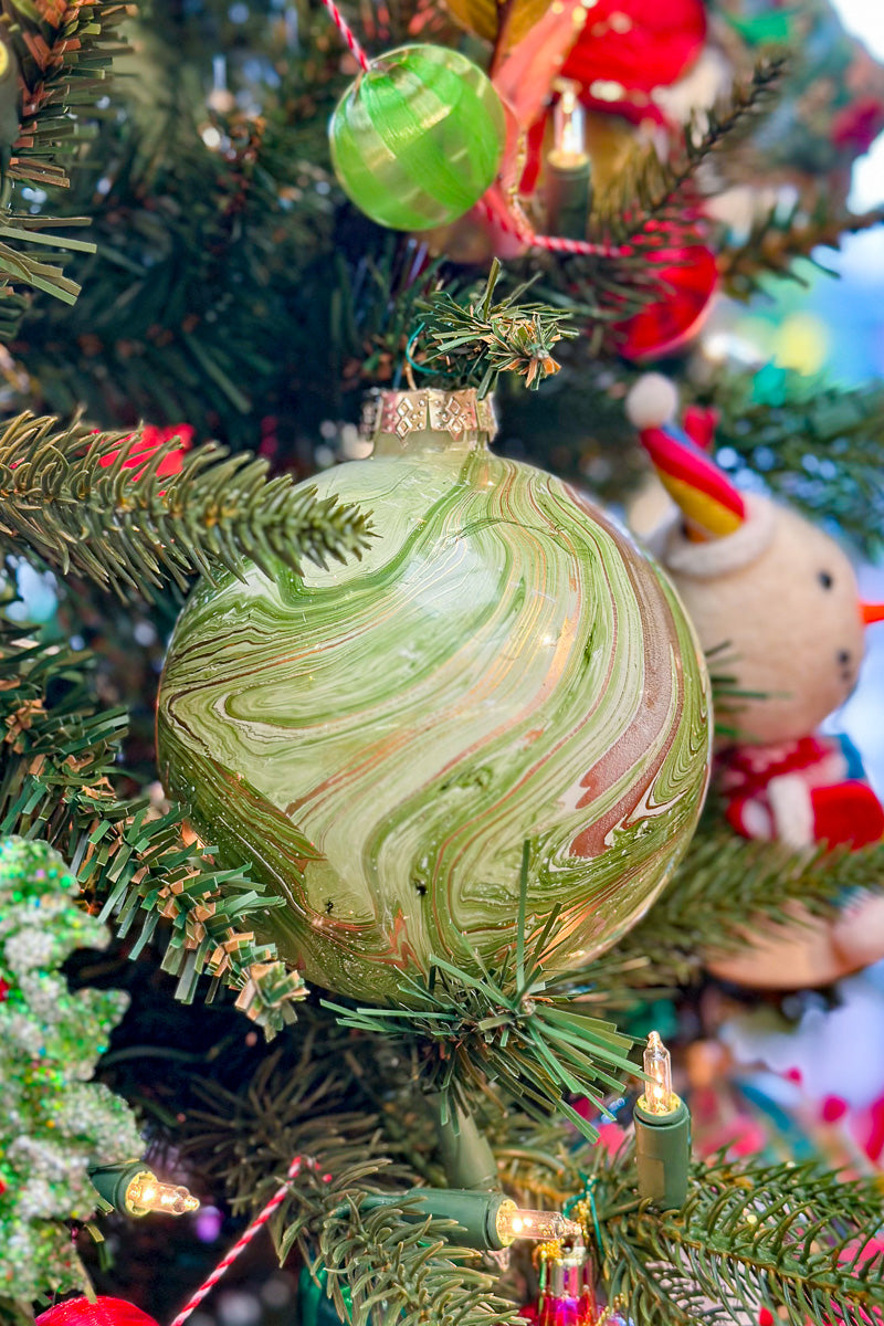 Class Ball Ornament 120mm Green