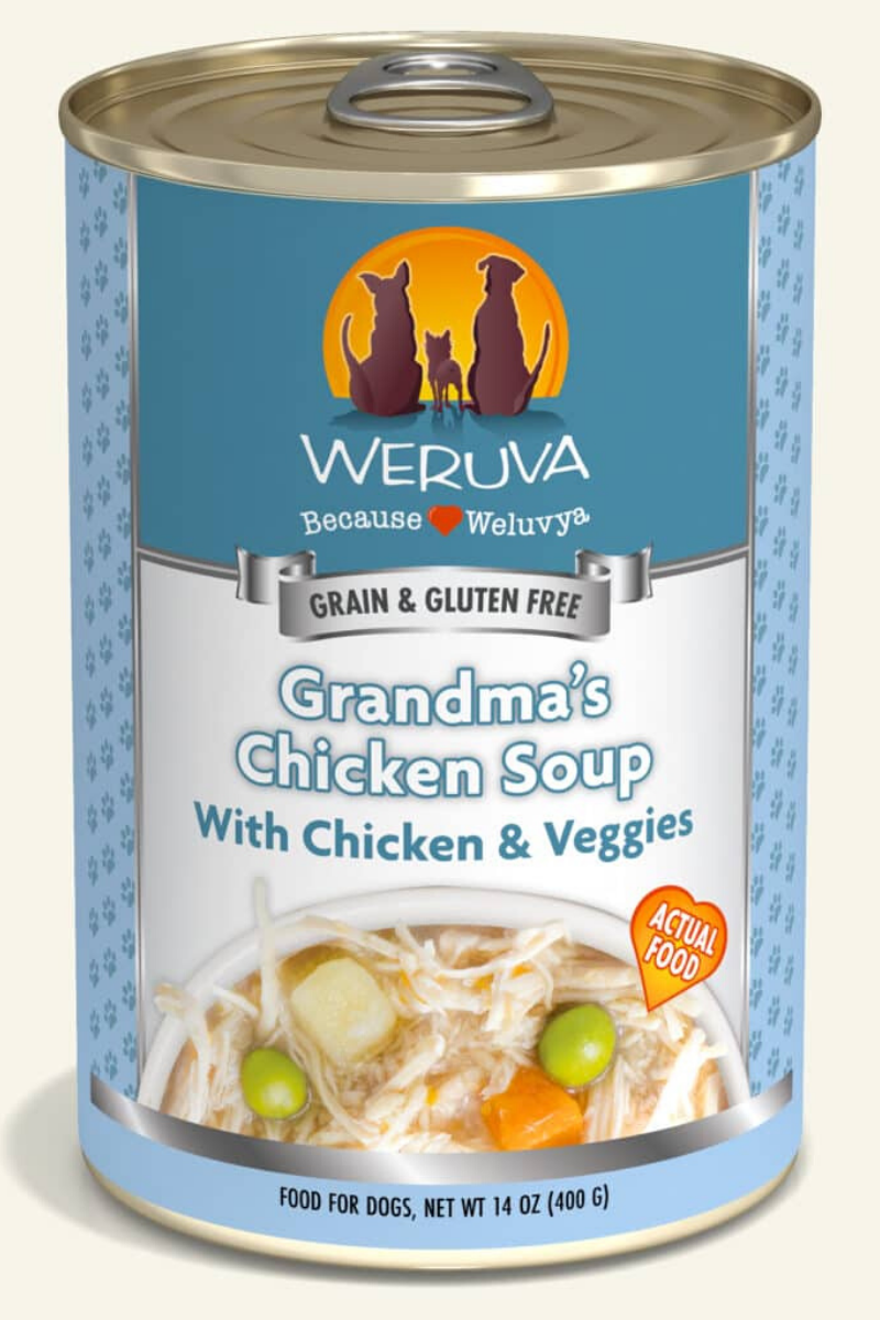 Weruva Grandma's Chicken Soup Wet Dog Food 5.5 oz