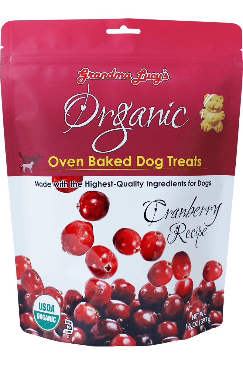 Grandma Lucy's Organic Cranberry Dog Treats 14 oz