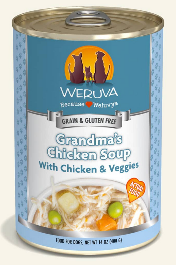 Weruva Grandma's Chicken Soup Canned Dog Food 5.5 oz
