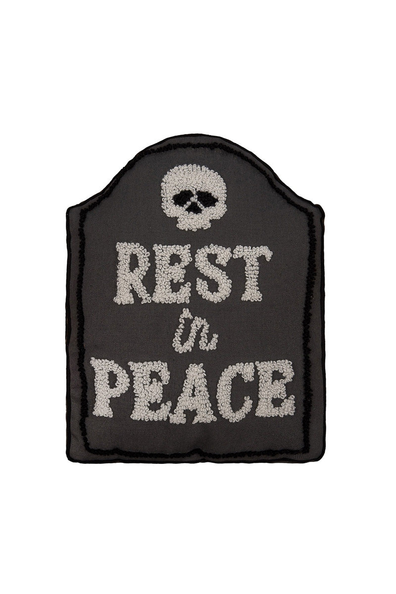 Rip Tombstone Shaped Pillow
