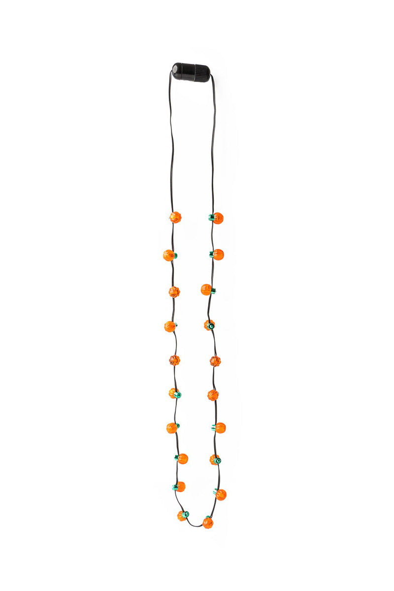 Lotsa Lites! Light up Pumpkin Necklace