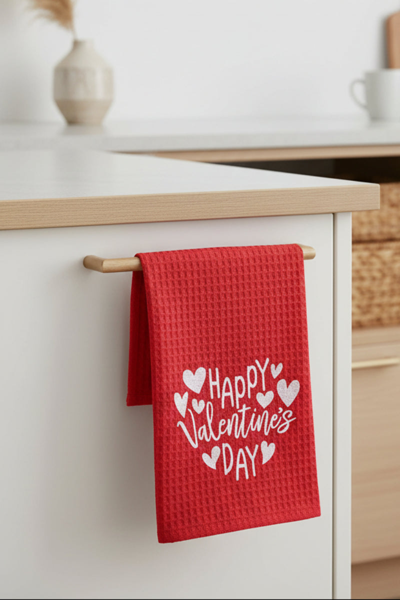 Happy Valentine's Day Towel