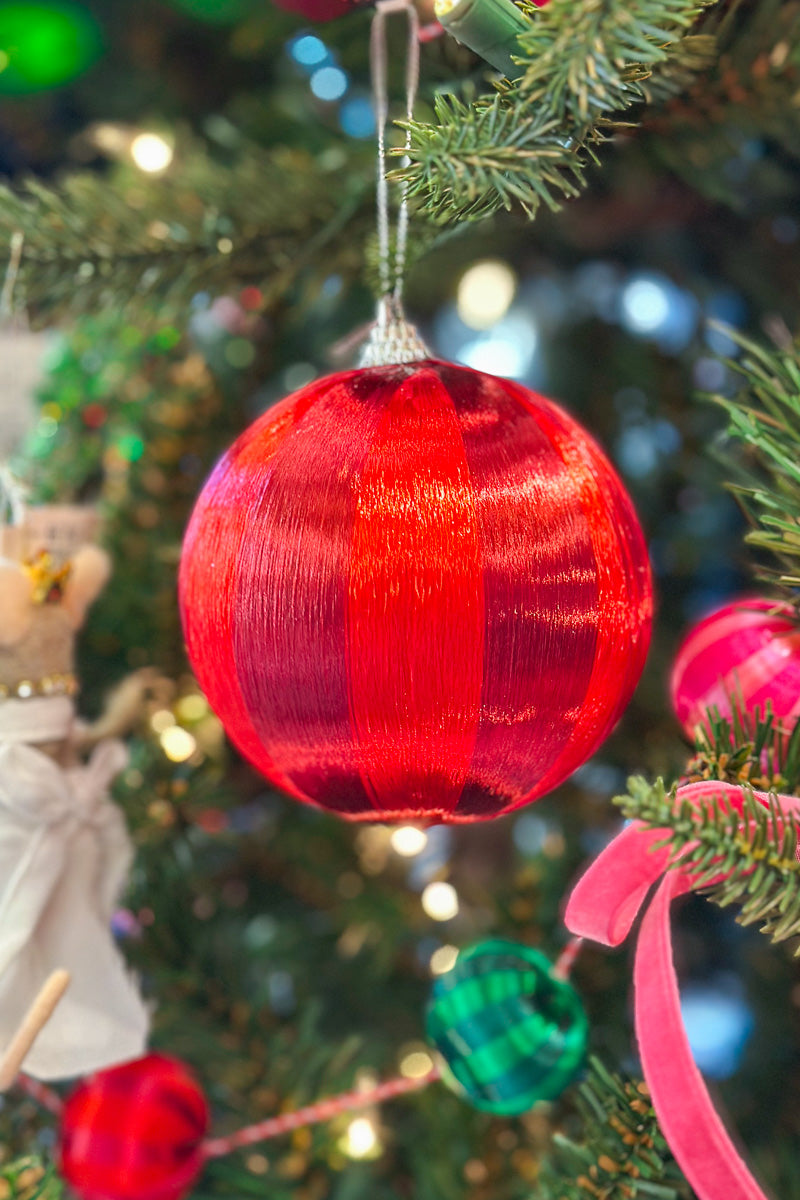 Ball Ornament Red