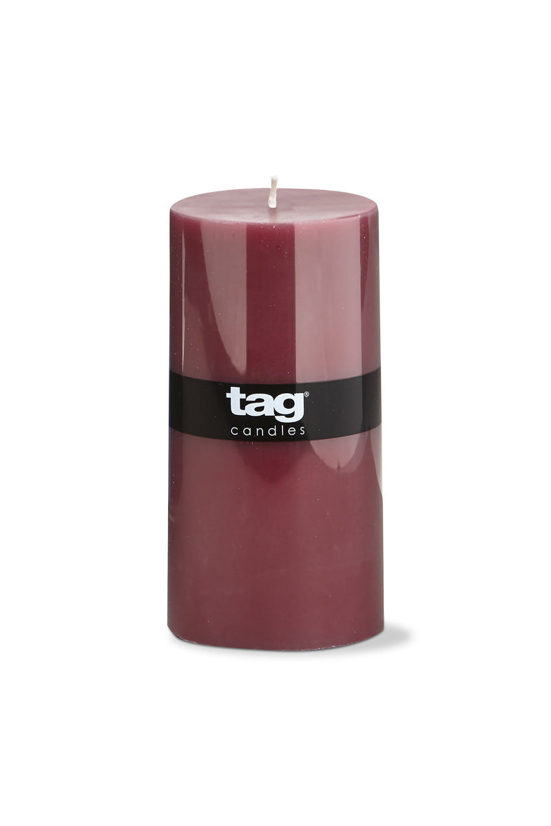 Color Studio Pillar Candle 3"x 6" Wine