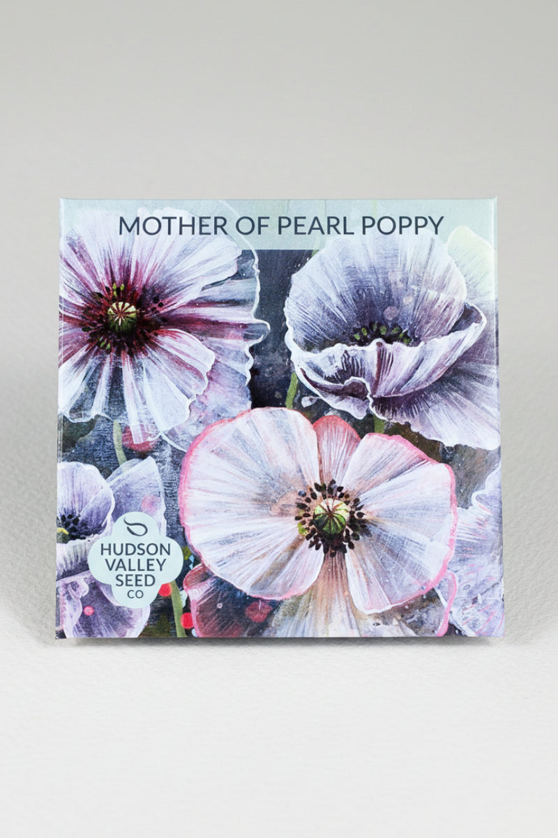 Hudson Valley Seed Co. Mother Of Pearl Poppy Seeds