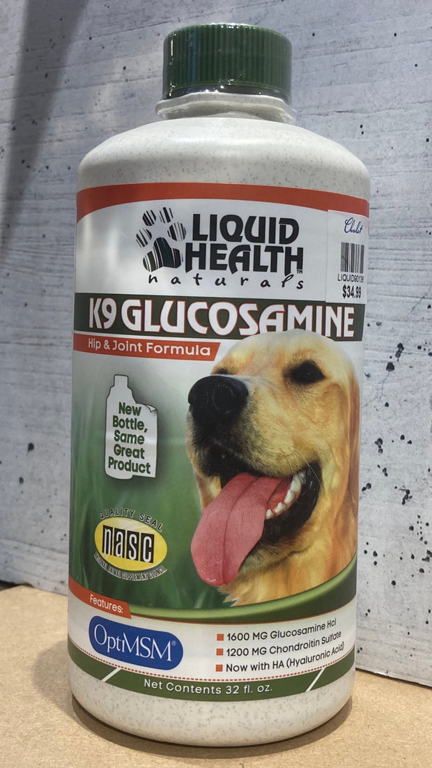 LiquidHealth K9 Liquid Glucosamine for Dogs 32 oz