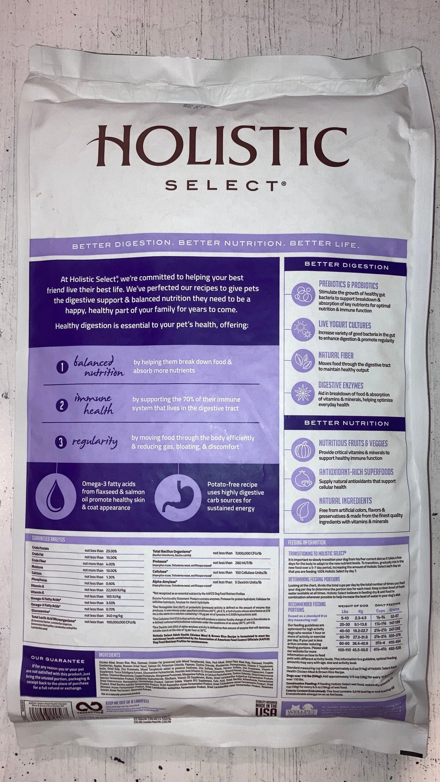 HOLISTIC CHKN/RICE 15